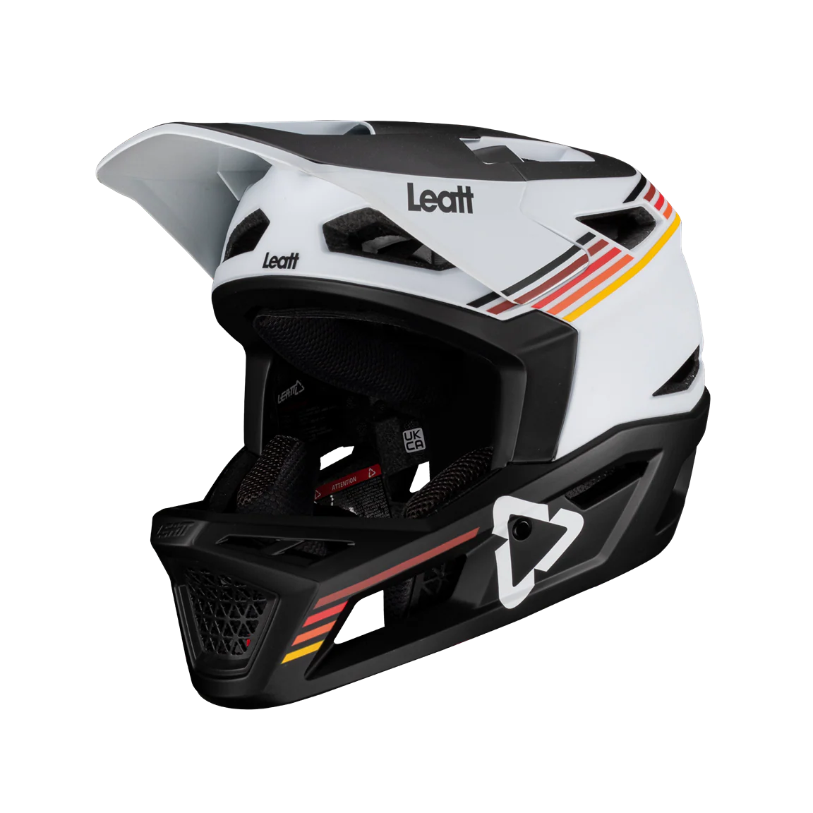 Leatt Casco MTB Gravity 4.0 V23 White - Image 2