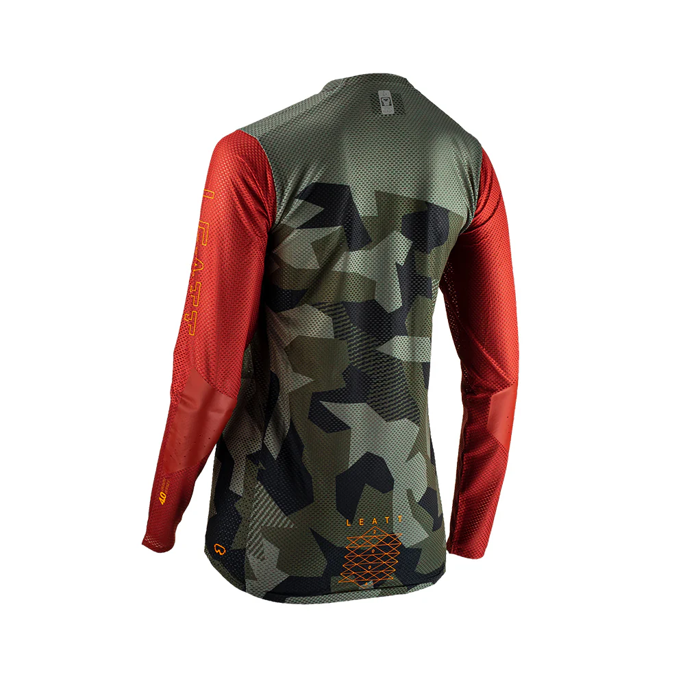 Leatt Jersey Mujer MTB Gravity 4.0 Camo - Image 2