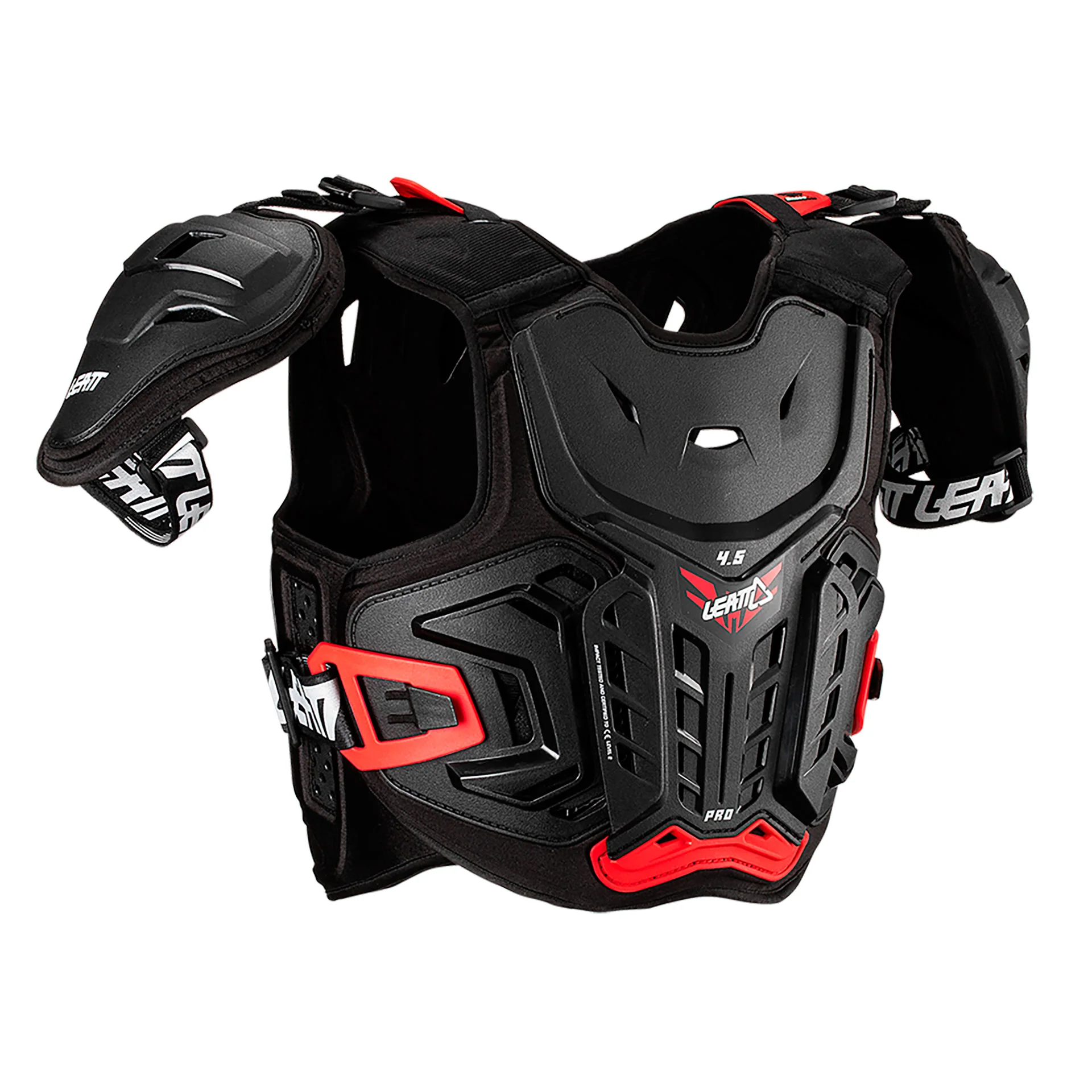 Leatt Jofa de Moto Protector 4.5 Pro Niño Blk/Red