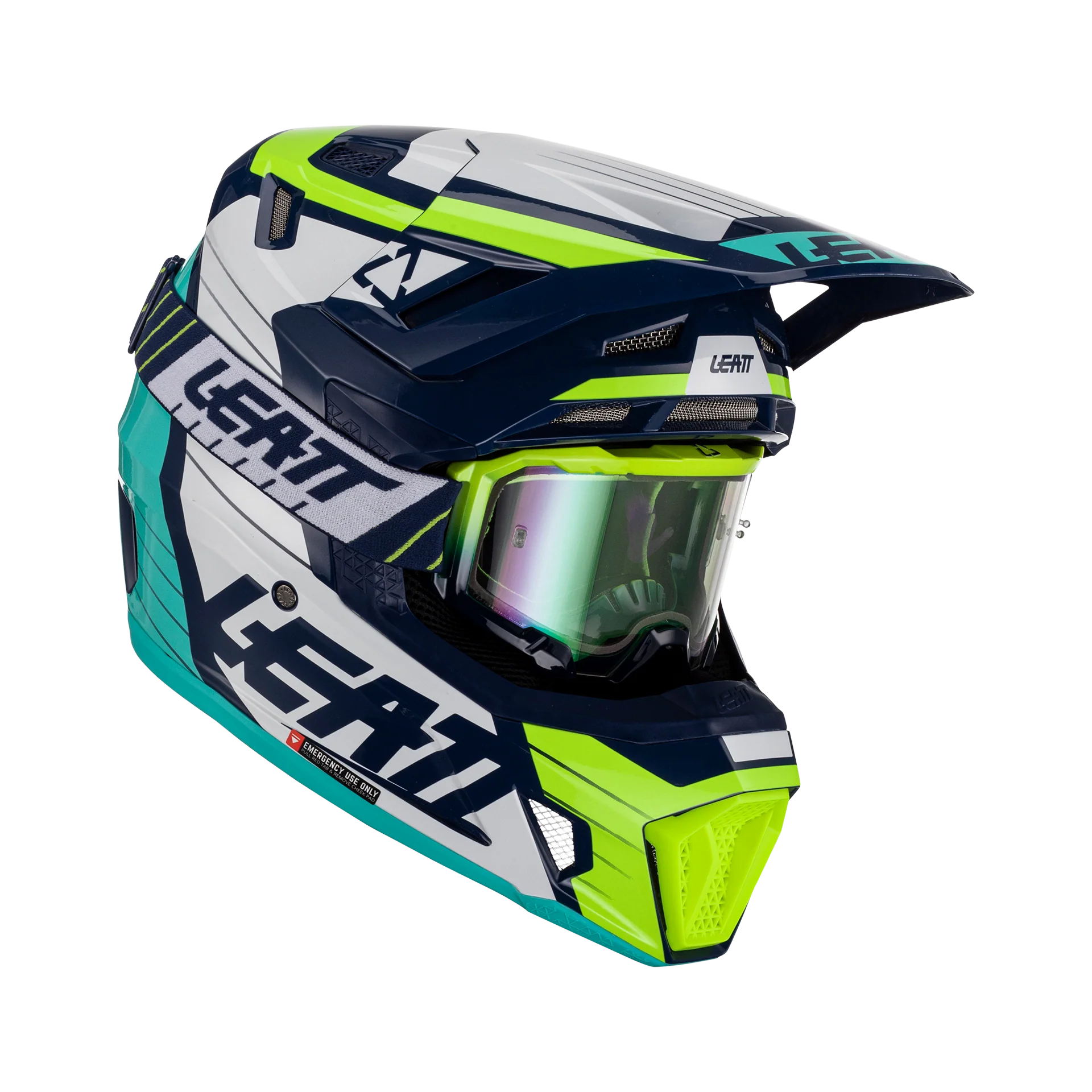 Leatt Kit Casco Moto 7.5 V23 Blue