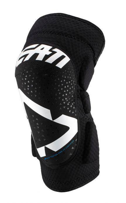 Leatt Rodilleras 3DF 5.0 Wht/Blk Niños