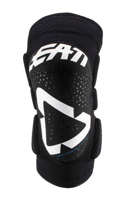 Leatt Rodilleras 3DF 5.0 Wht/Blk Niños - Image 2