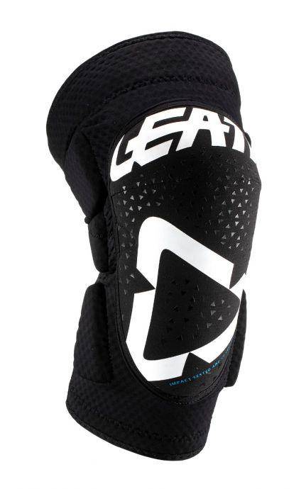 Leatt Rodilleras 3DF 5.0 Wht/Blk Niños - Image 3
