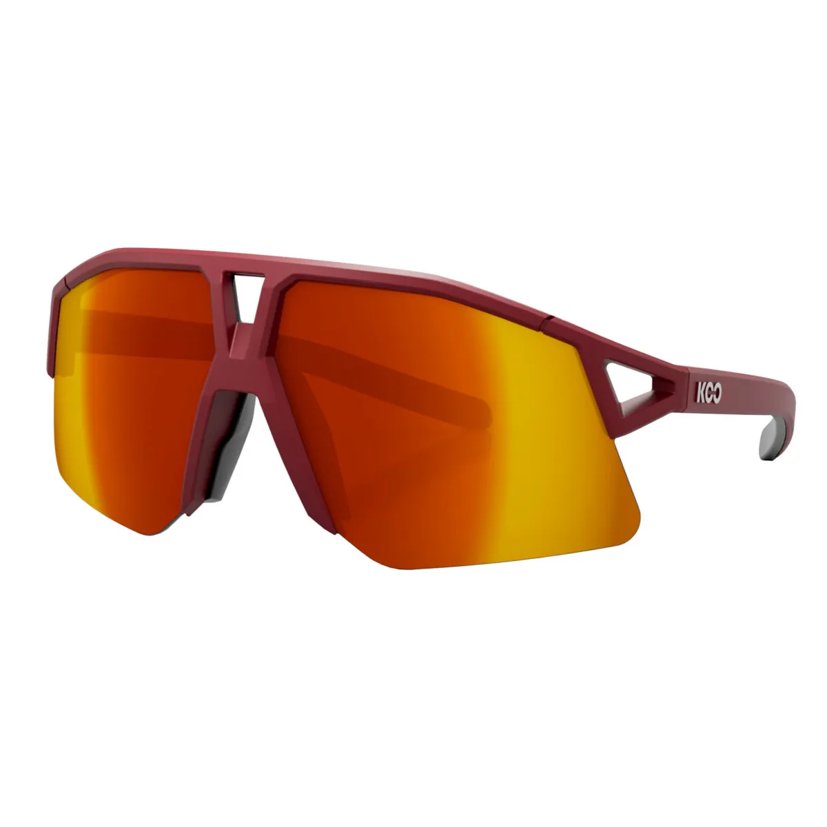 Lentes KOO Hype Dark Red Matt L.Red MR