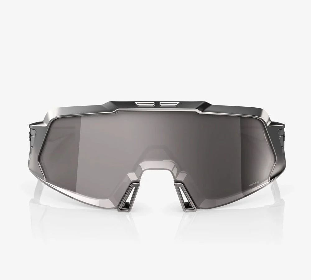 Lentes Korbin X Gloss Black Chrome - HiPER Silver Lens | 100 Percent - Image 3