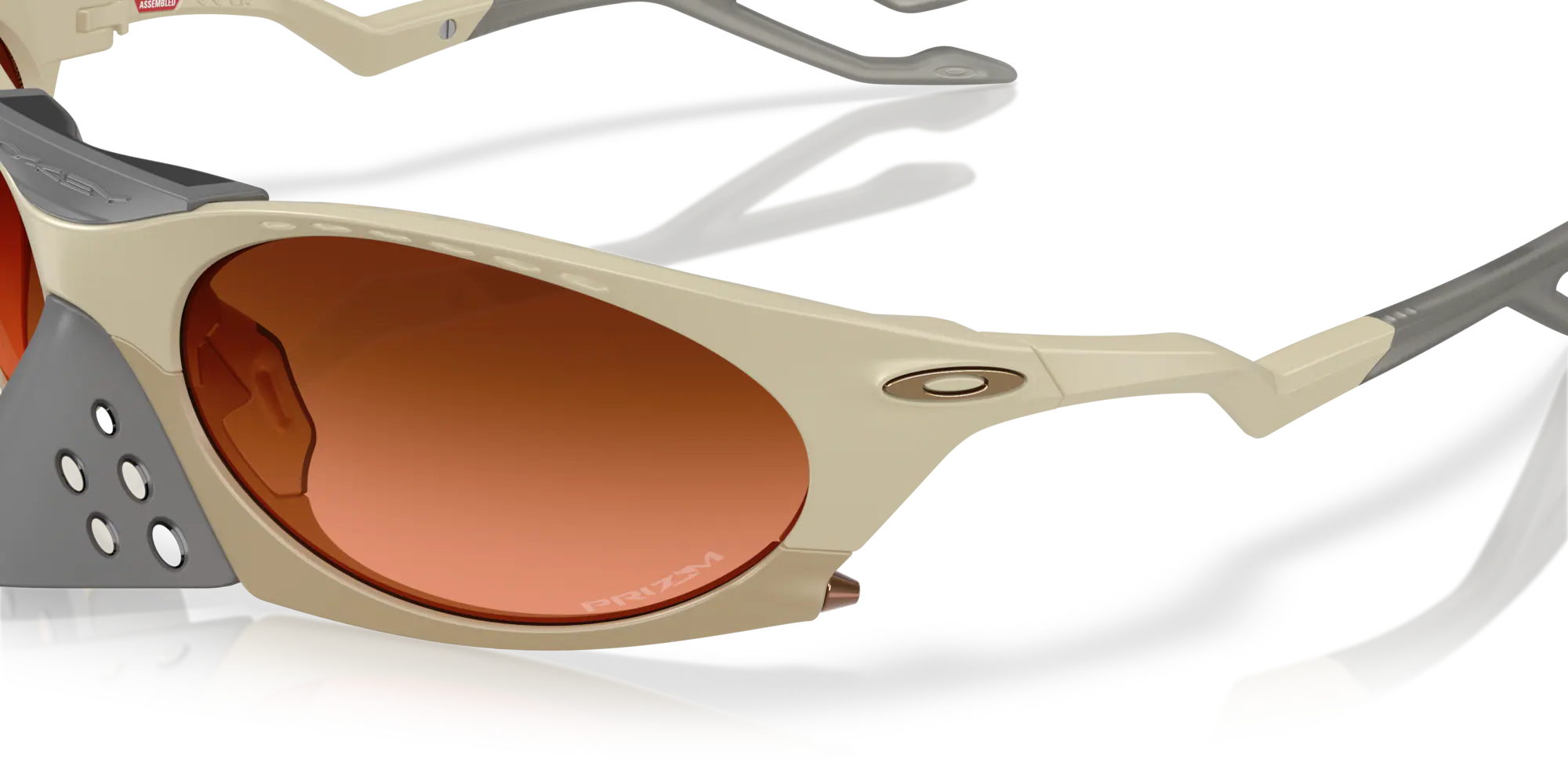 Lentes Oakley Plantaris Prizm Brown Gradient Lenses Matte Sand Frame - Image 7