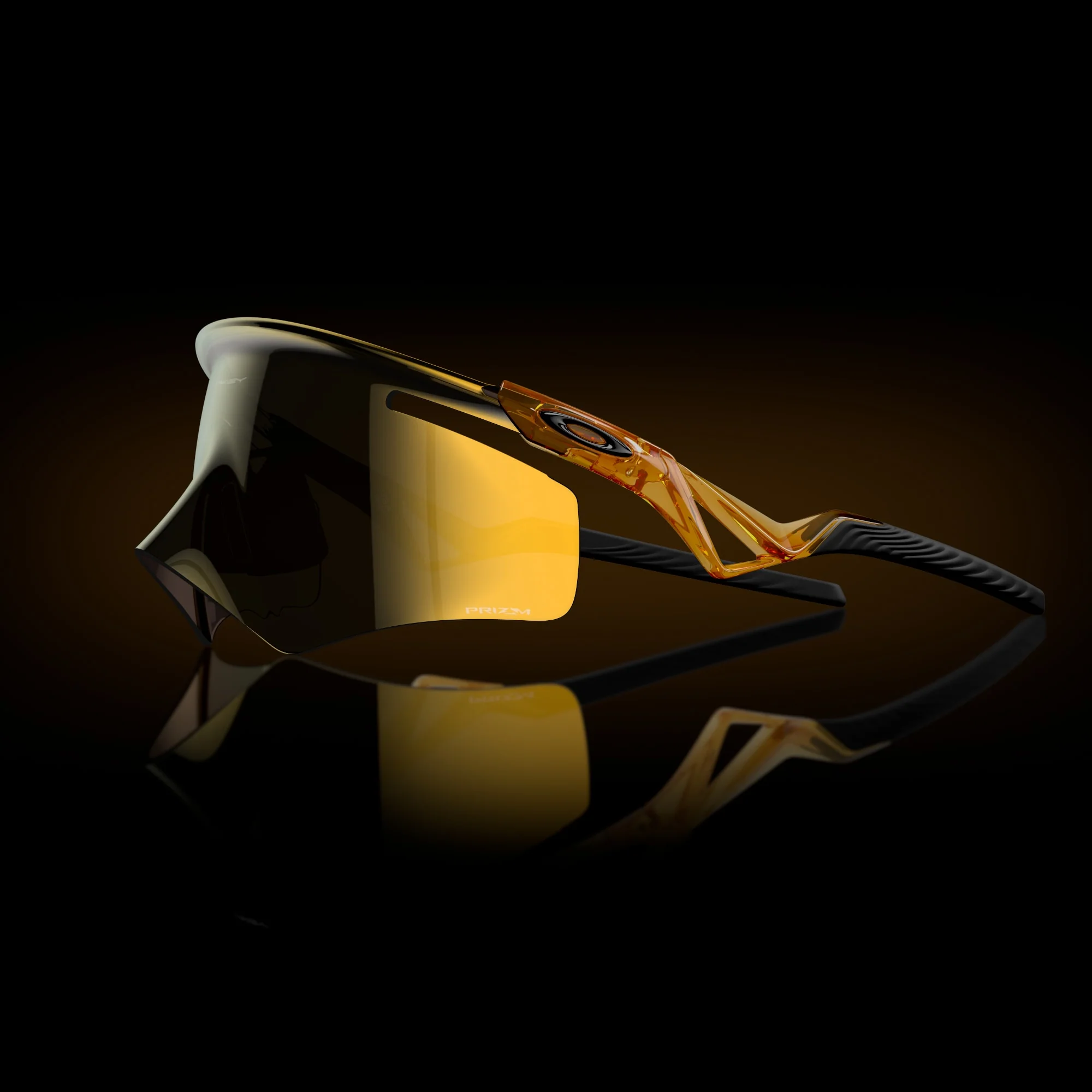 Lentes Oakley QNTM Kato Prizm 24K Lenses Transparent Light Curry Frame - Image 4