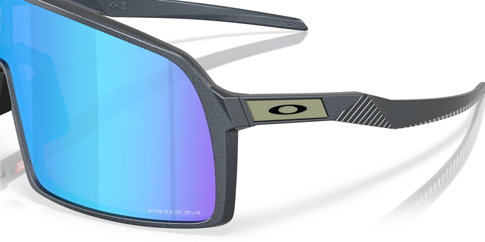 Lentes Oakley Sutro Forg Collection Sapphire Lenses Blue Steel Frame - Image 6
