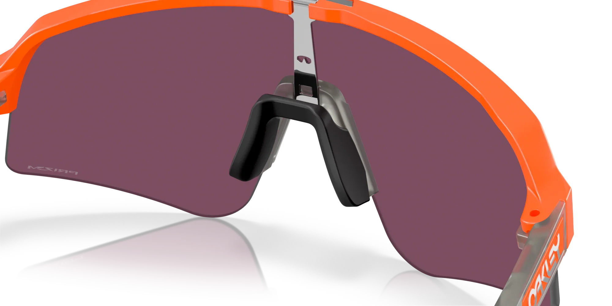 Lentes Oakley Sutro Lite Sweep Prizm Road Black Lenses Matte Neon Orange Frame - Image 7