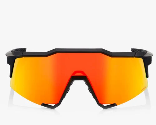 Lentes Speedcraft Soft Tact Black Hiper Red Lens | 100 Percent - Image 2