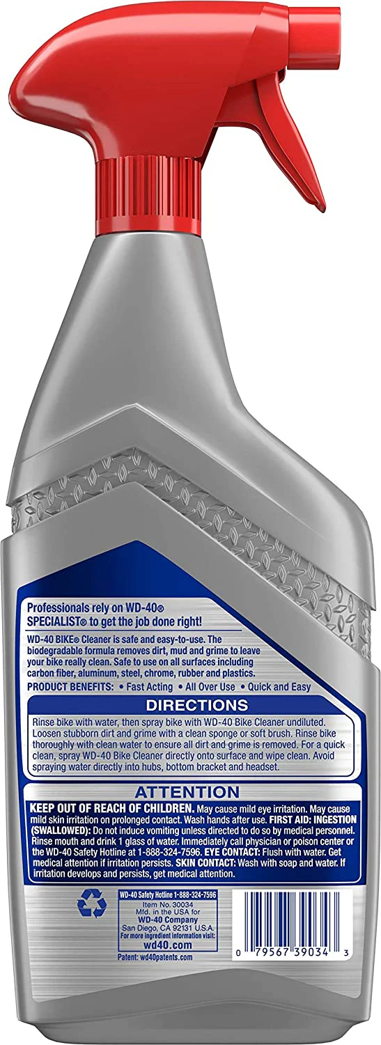 Limpiador Total Bicicleta en Gatillo Specialist WD-40 - Image 2