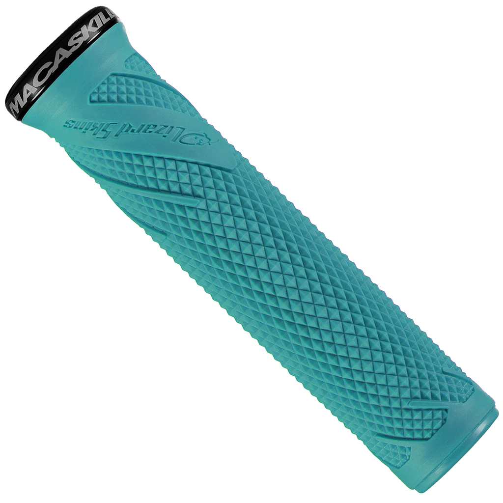 Lizard Skins puños Danny MacAskill lock-on (Verde Azulado)