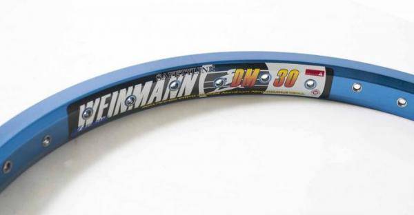 LLANTA WEINMANN 20" BMX 36H DM30 AZUL OJETIL