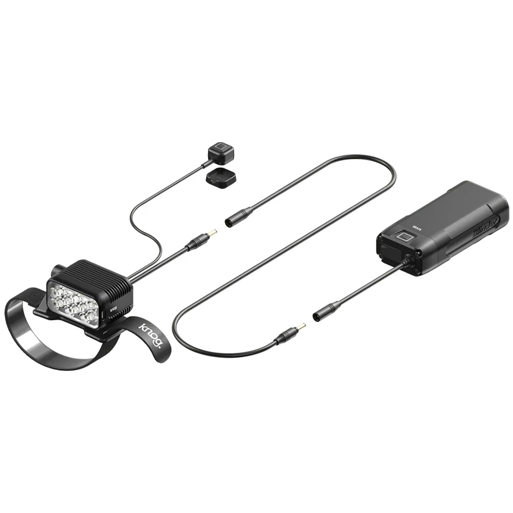 Luz Delantera Casco Bicicleta Blinder X 2300 + Bateria 10000 mAh - Image 3