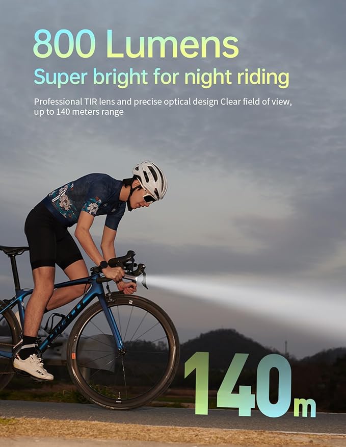 Luz Delantera Inteligente iGPSPORT VS800s - Image 2