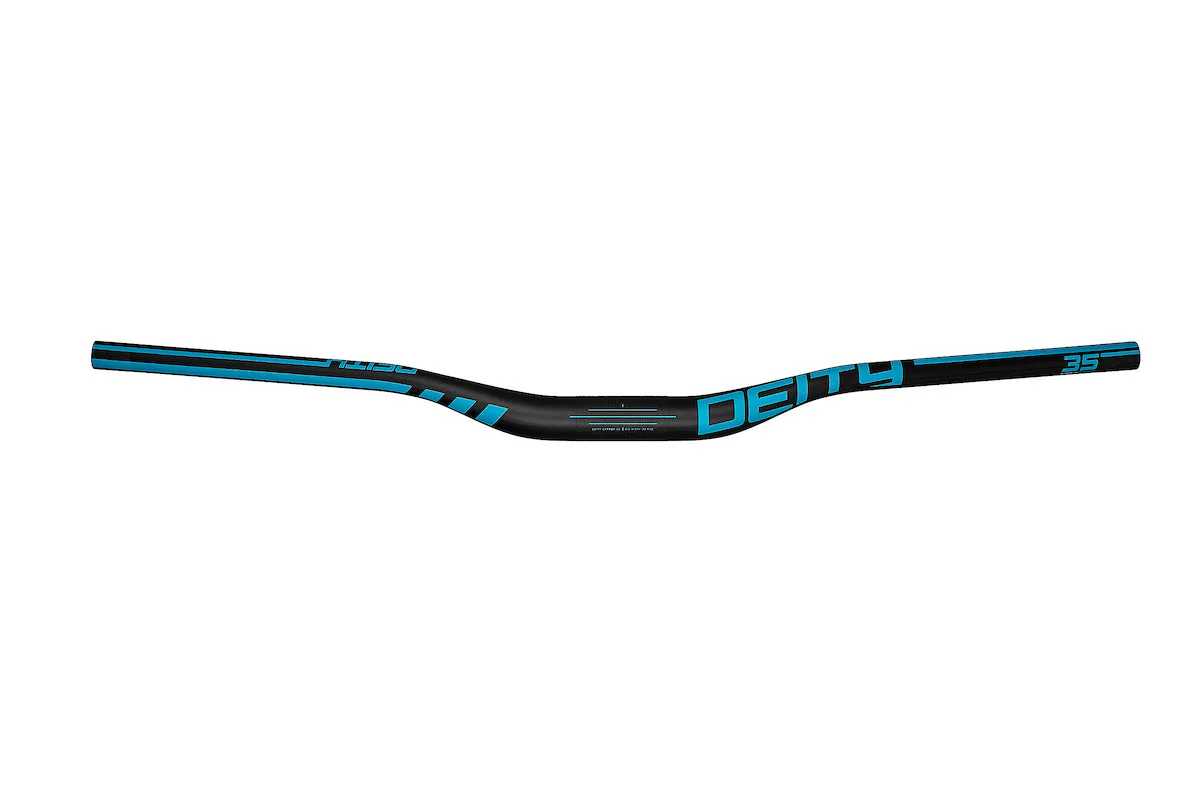 Manubrio Deity Speedway Carbon 35X30Mm Turquesa