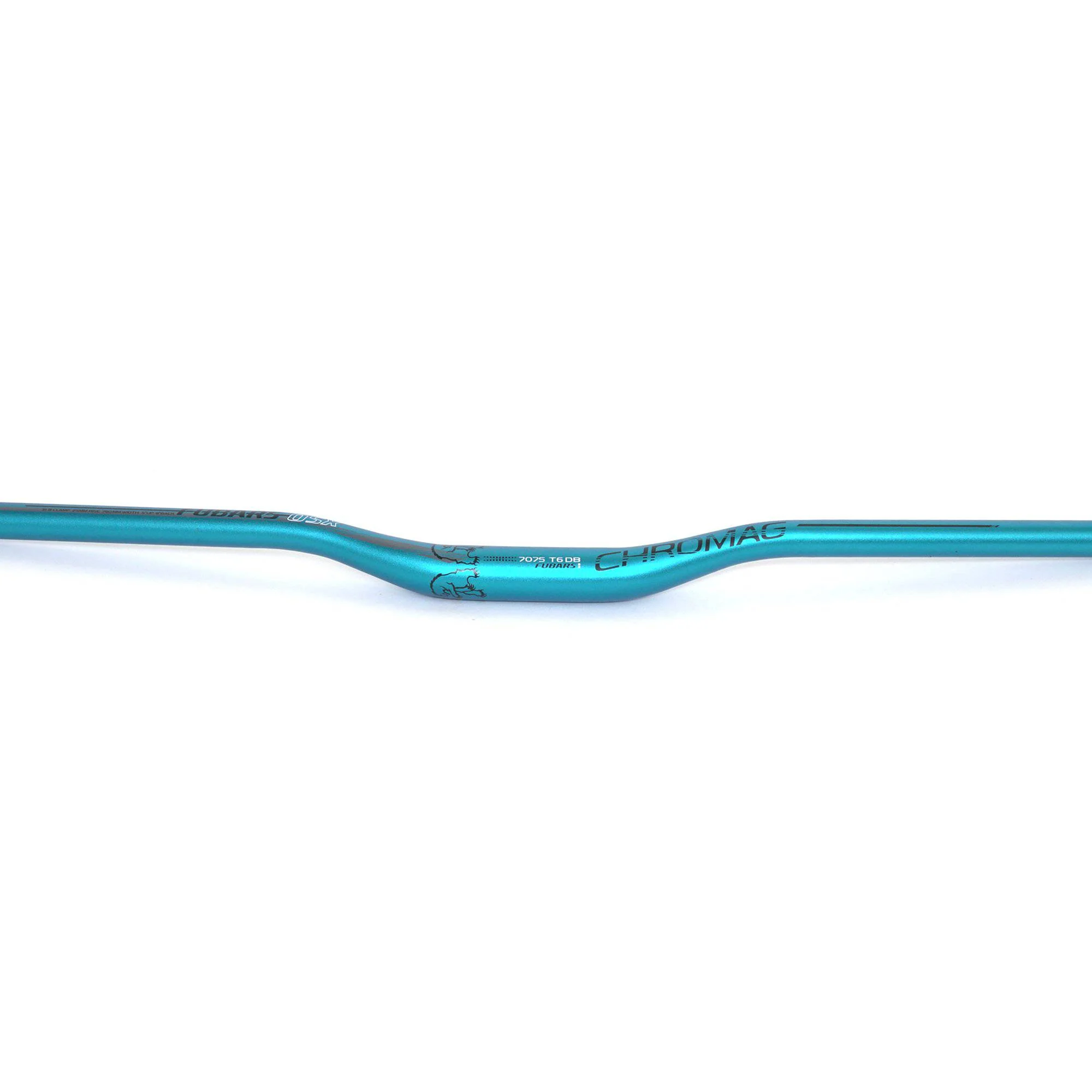 Manubrio Osx Alum 31.8mmx25º Azul Chromag