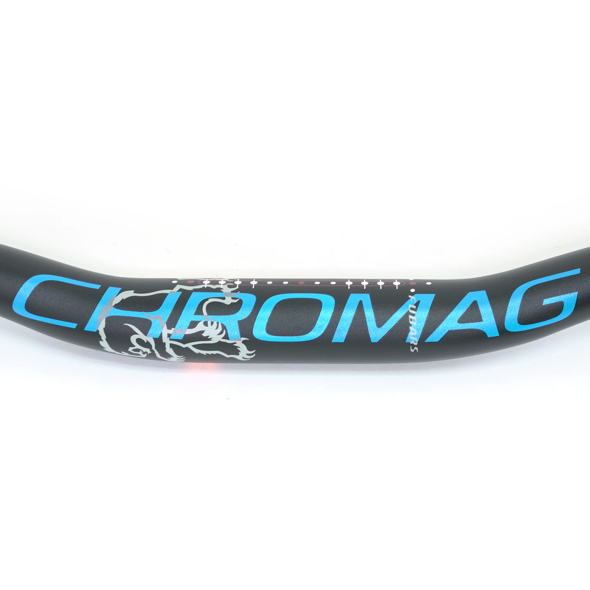 Manubrio  OSX35 Alum 35mmx25º Neg/Azul Chromag - Image 2