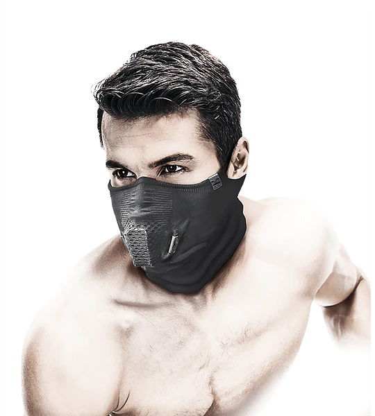 Máscara Deportiva Con Cámara De Aire 3D Incorporada T-Bone Gris Naroo Mask