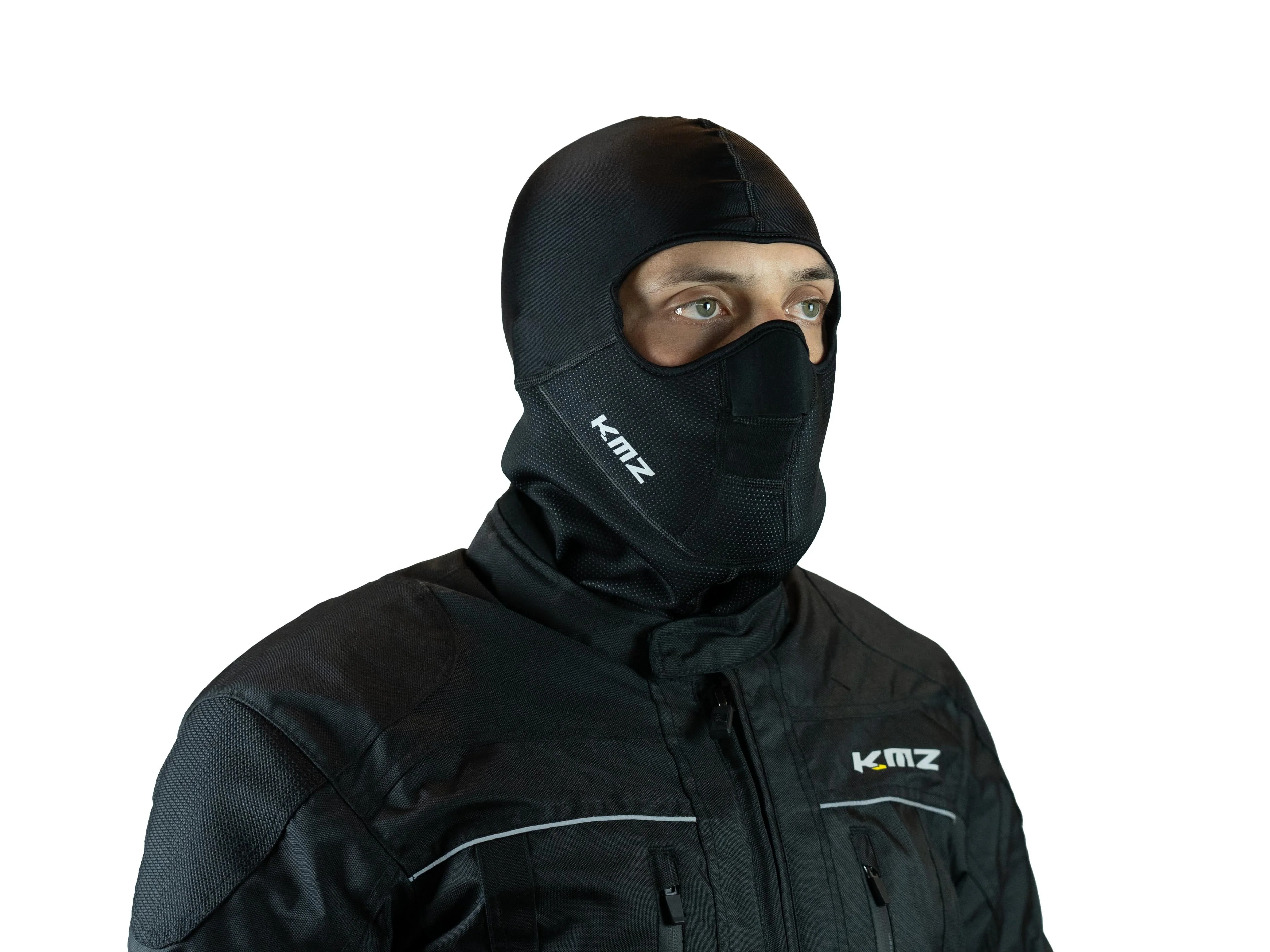 Máscara Moto Calle Balaclava Negro KMZ