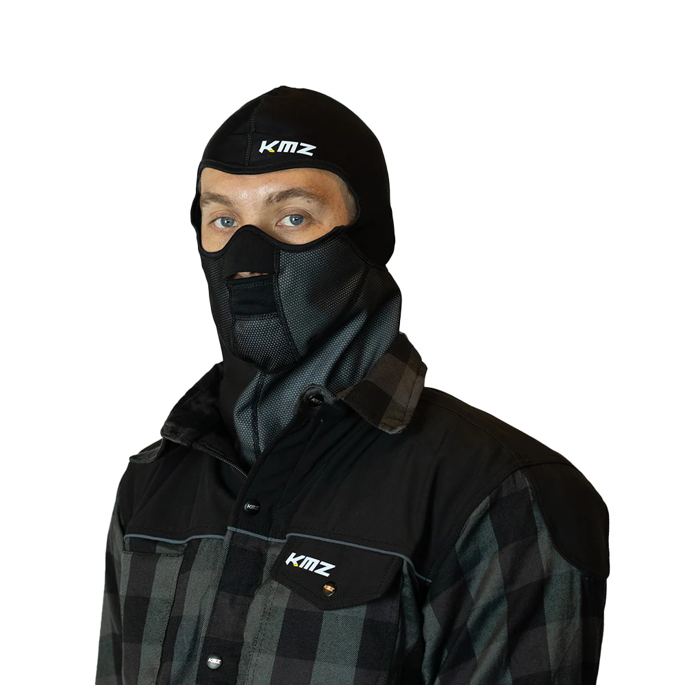 Mascara Moto Calle Torque Nomad Negro Kmz