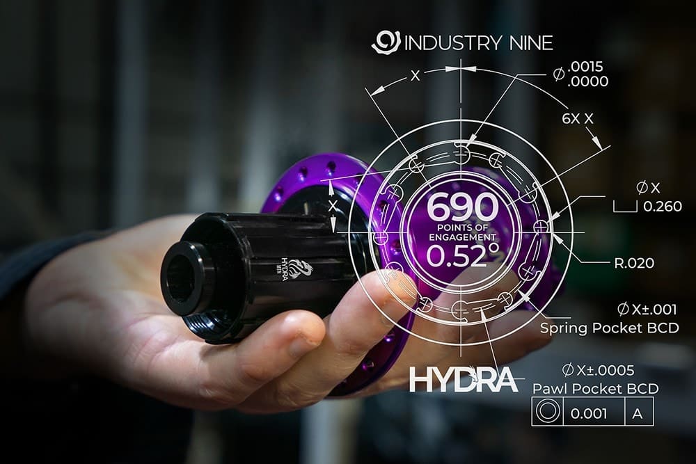 Industry Nine Maza Trasera Hydra 32H 12X148 Purpura - Image 2