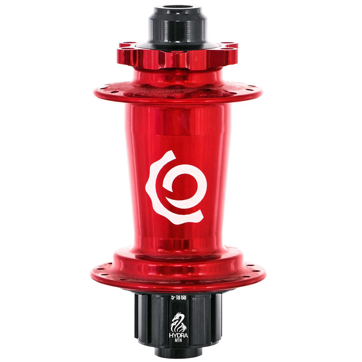 Industry Nine Maza Trasera Hydra 32H Single Speed 10X135 Bolt-On Roja