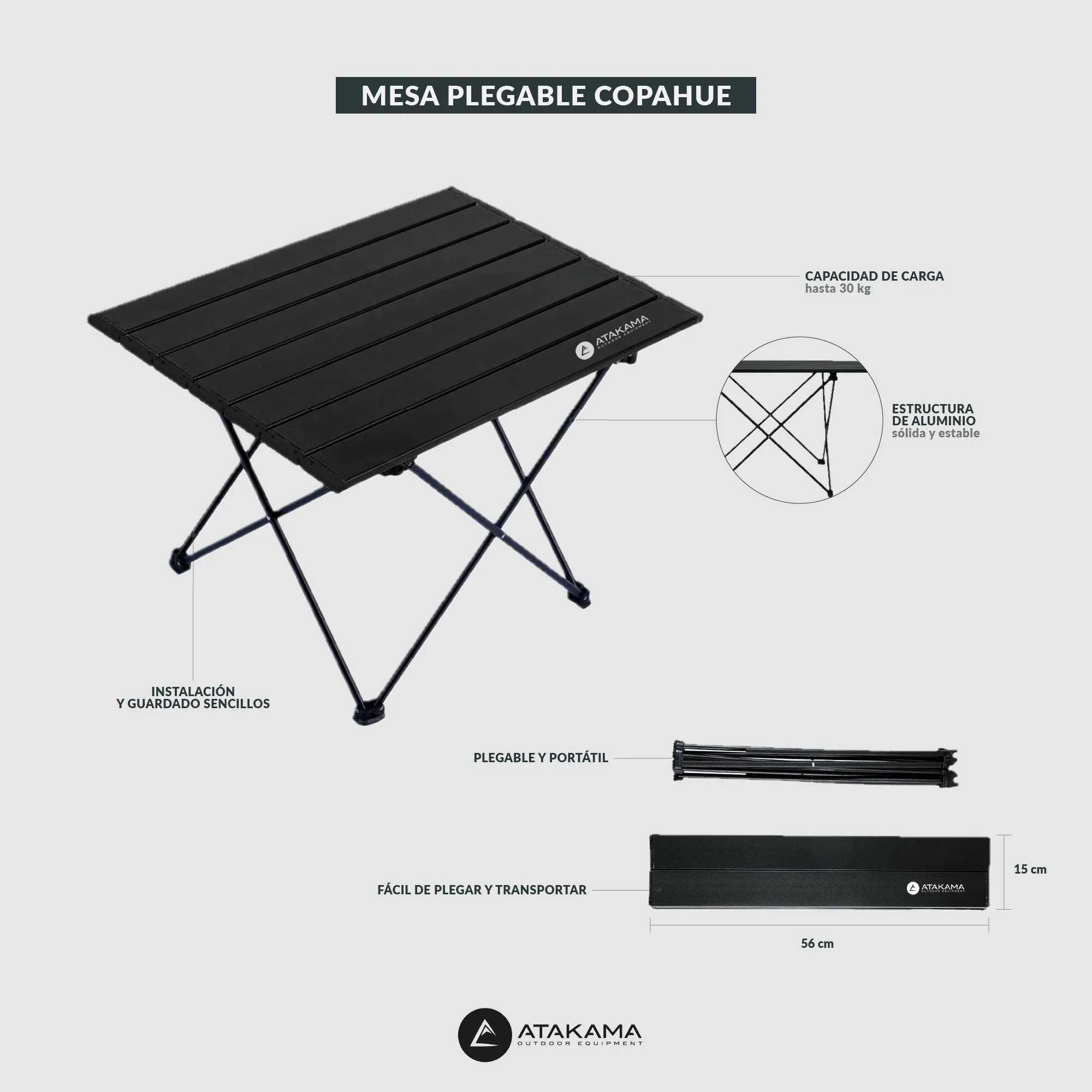 Mesa Plegable Copahue - Image 5