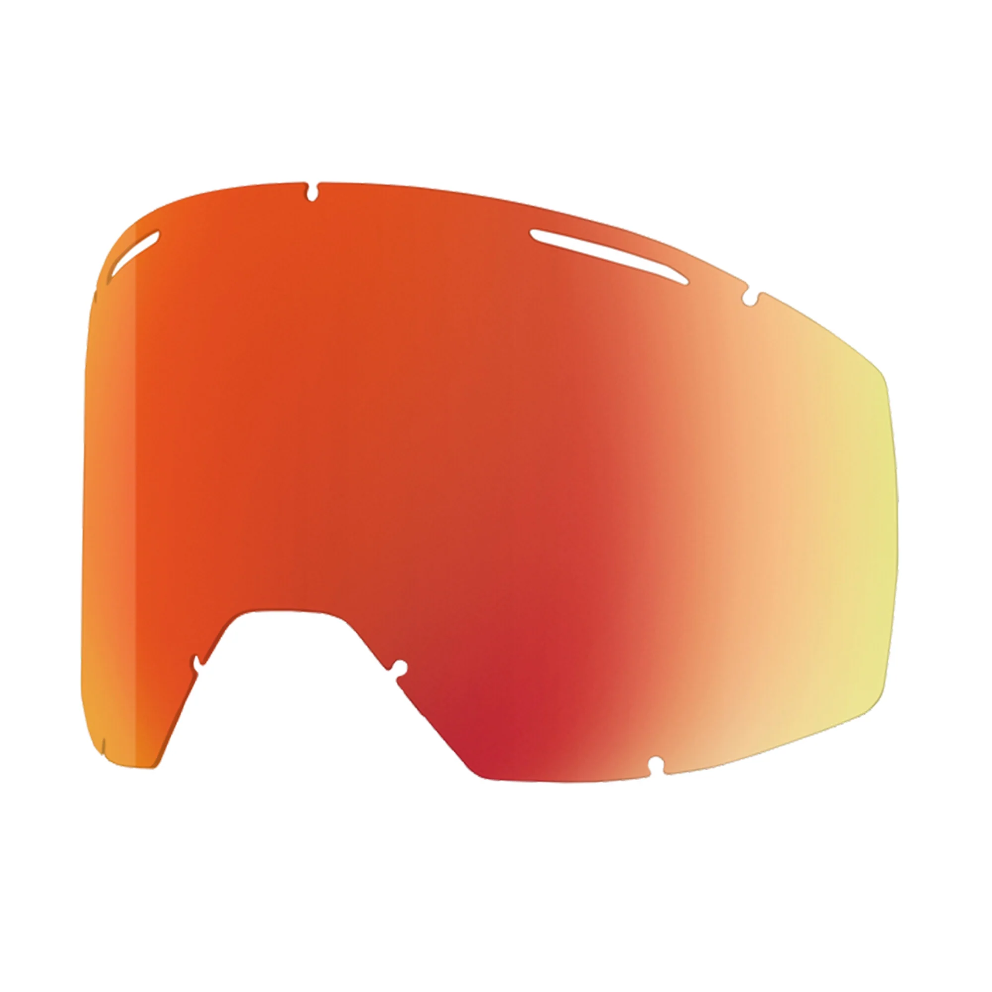 Mica Antiparra Smith Loam Mtb Red Mirror Antifog