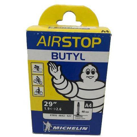 Michelin - Cámara Airstop 29 X 1.9-2.6 V/F 40mm