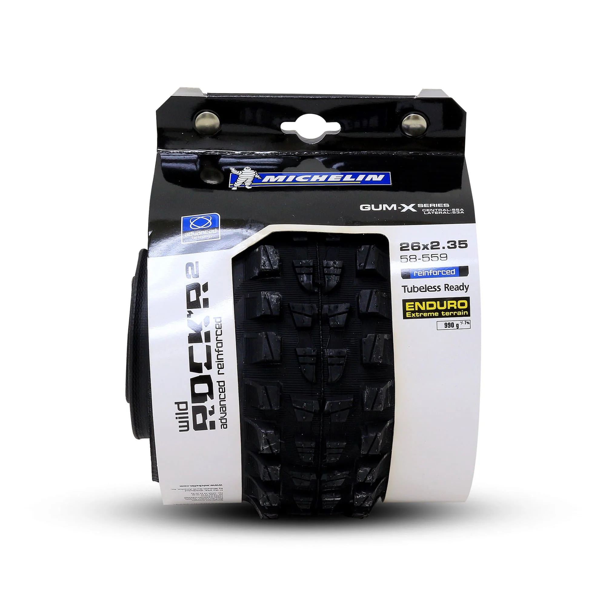 Michelin - Neumático 26x2.35 Wildrock R2 Adv Gum-X R