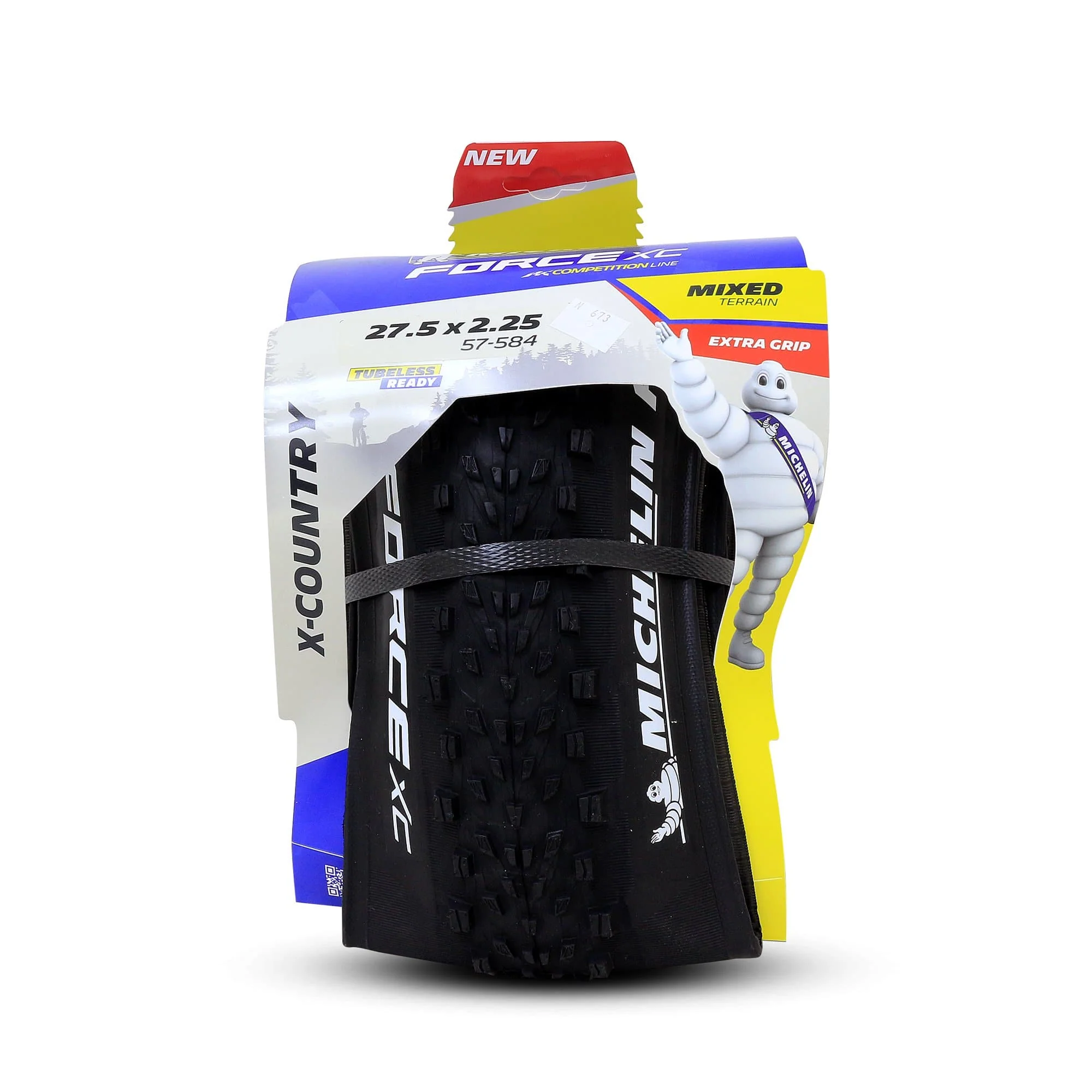 Michelin - Neumático 27.5x2.25 Force Xc Comp Line Ts