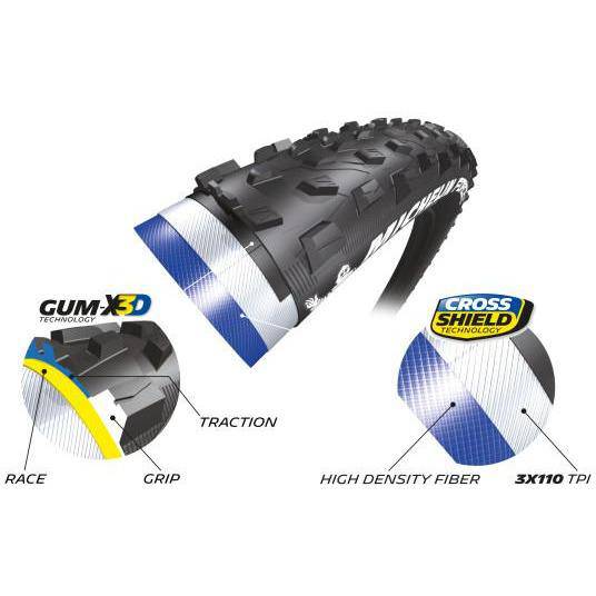 Michelin - Neumático 27.5x2.25 Force Xc Comp Line Ts - Image 3