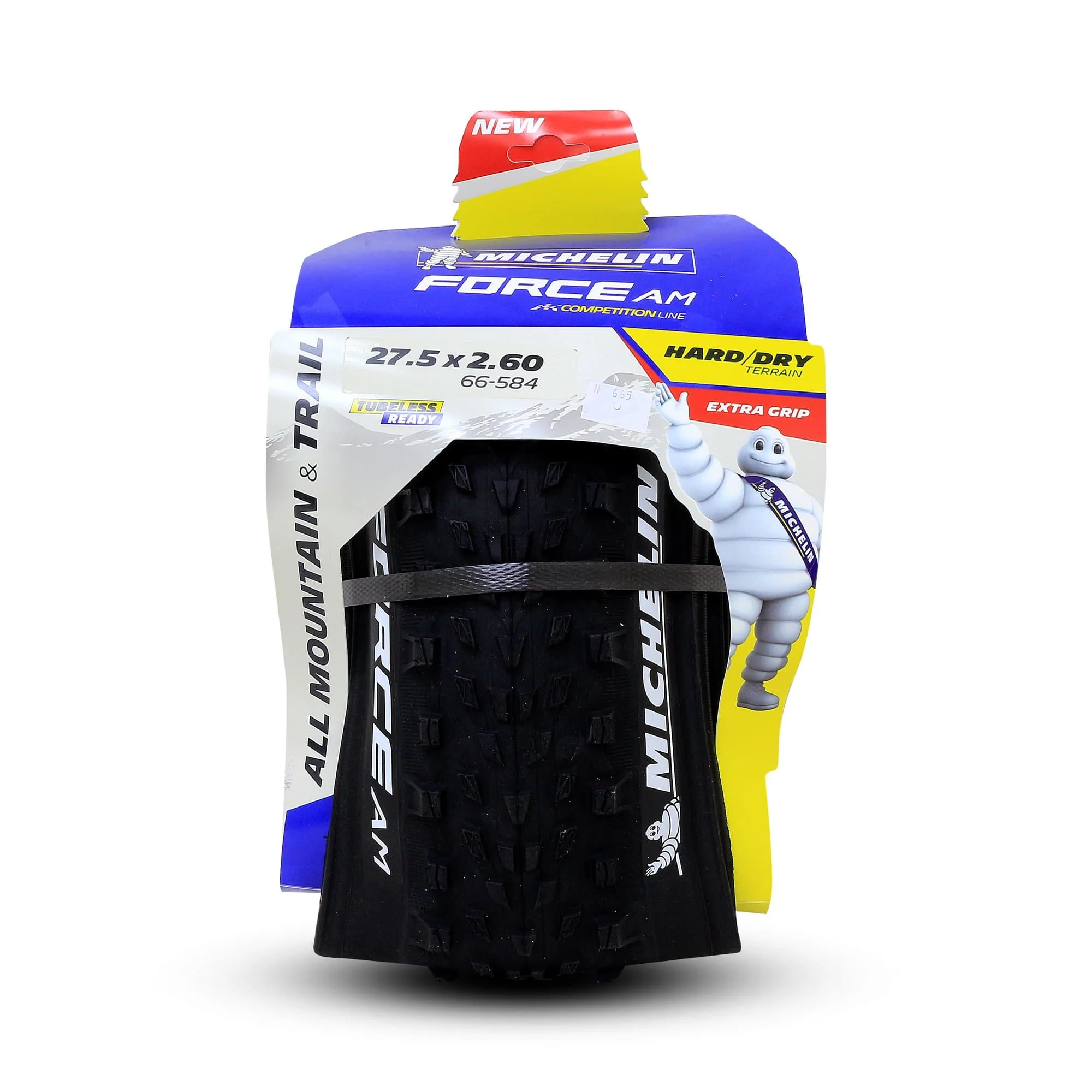 Michelin - Neumático 27.5x2.60 Force Xc Comp Li