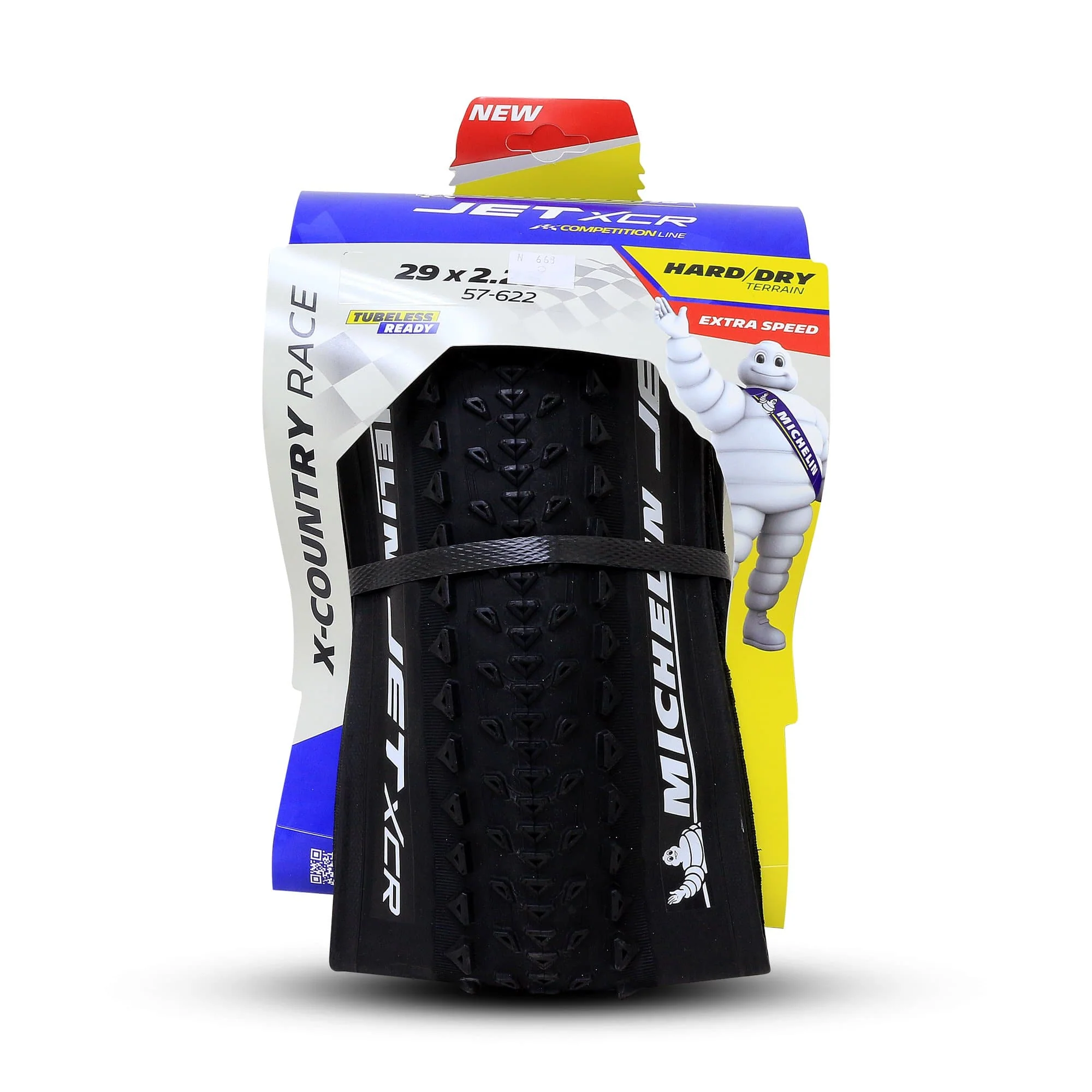 MICHELIN - NEUMÁTICO 29X2.25 JET XCR COMP LINE TS TL