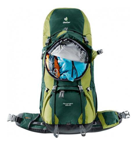 Mochila Aircontact 65+10Ltrs Forest Moss Deuter - Image 3