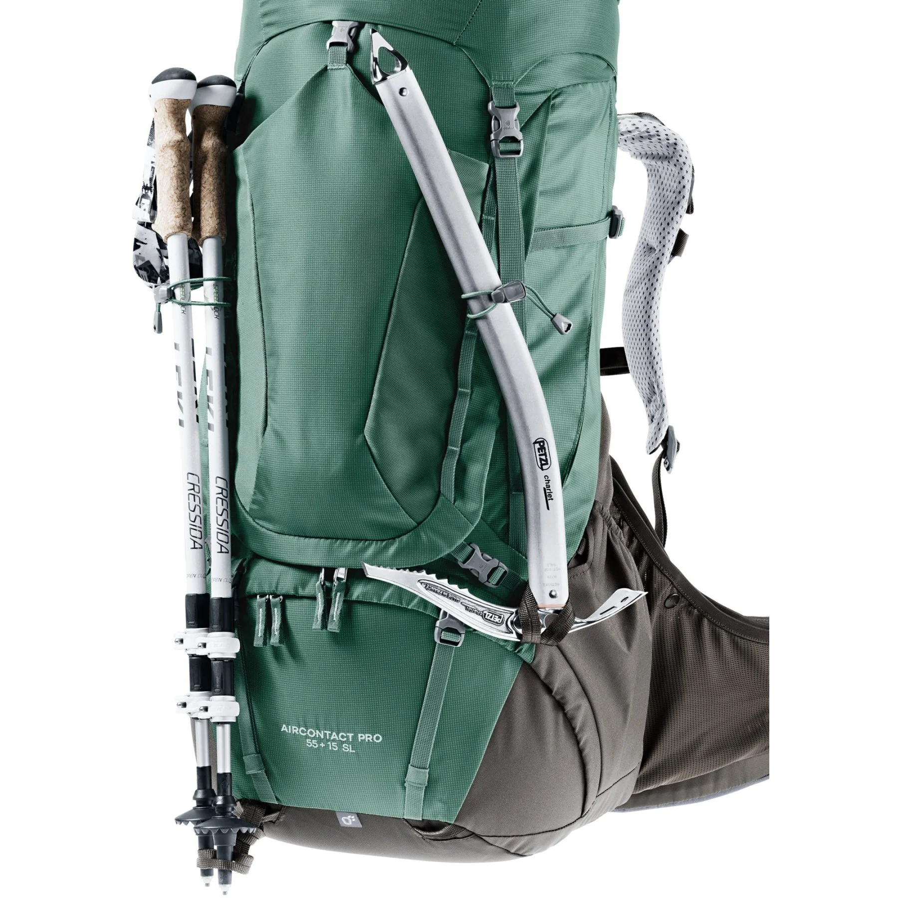 Mochila Aircontact Pro 55+15lts SL Seagreen-Coffee Deuter - Image 4