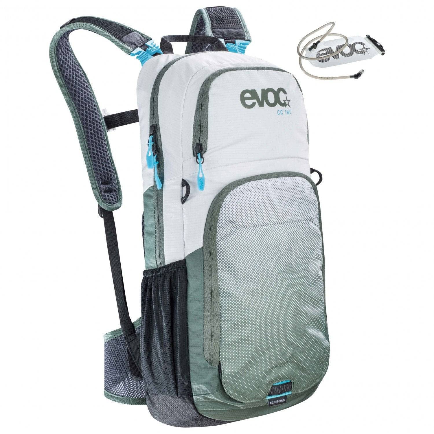 Mochila CC 16L + 2L Bladder White/Olive Evoc