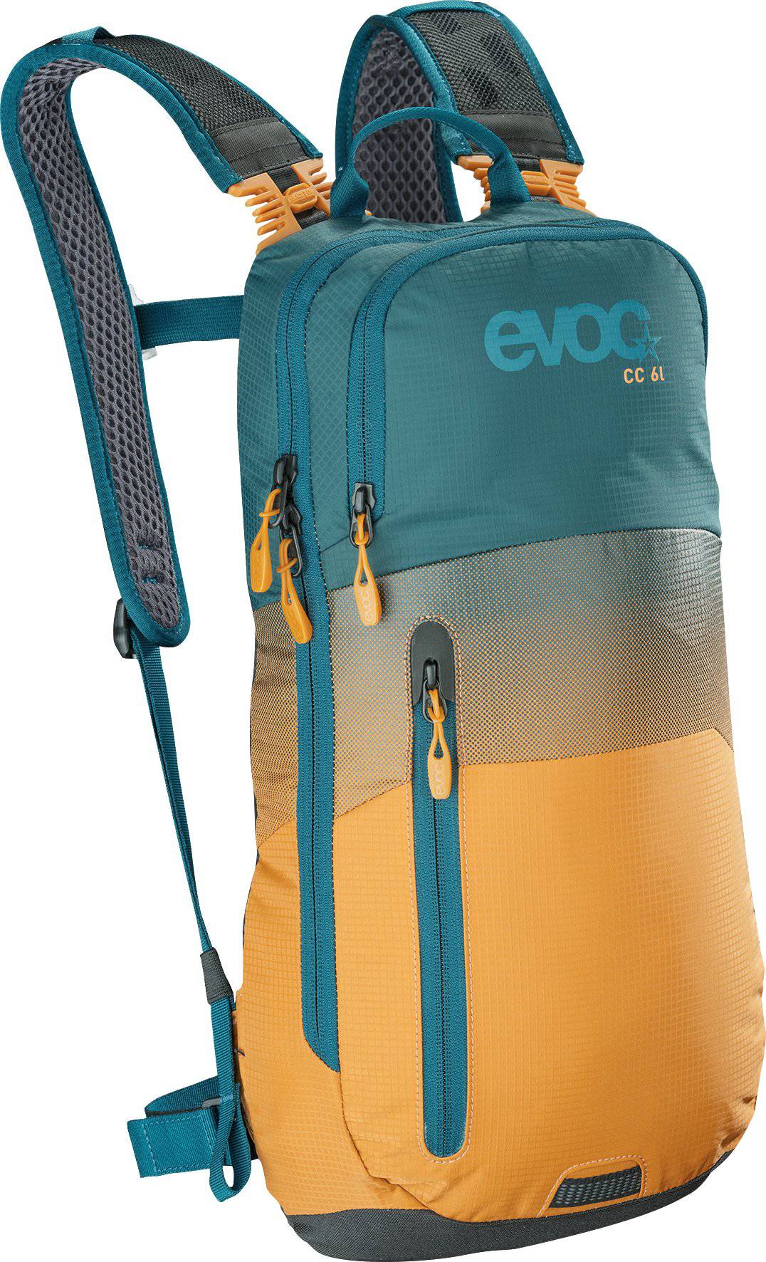 Mochila CC 6L+2L Bladder Red-petrol Evoc
