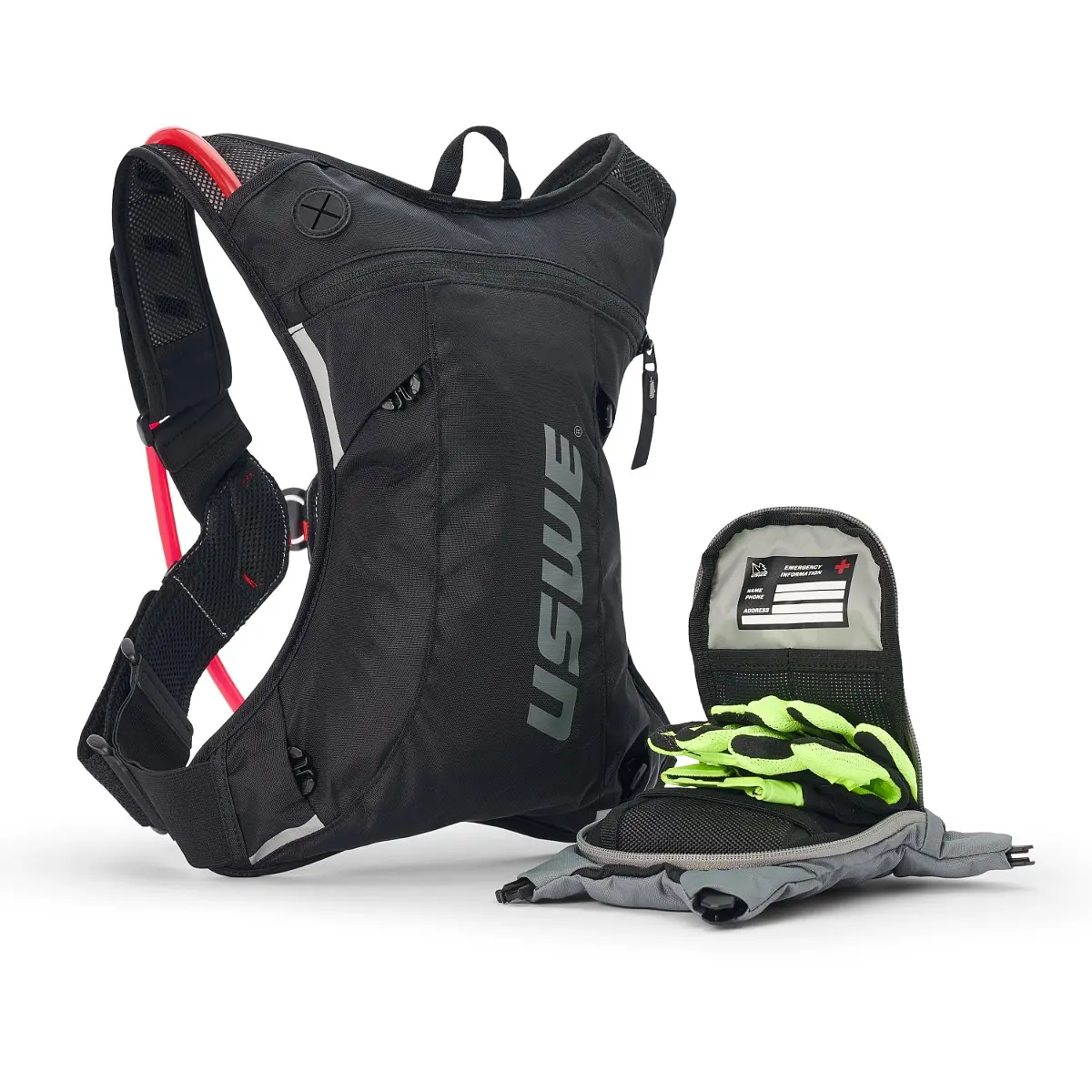 Mochila de Hidratación USWE Hydro 3L Negro - Image 4