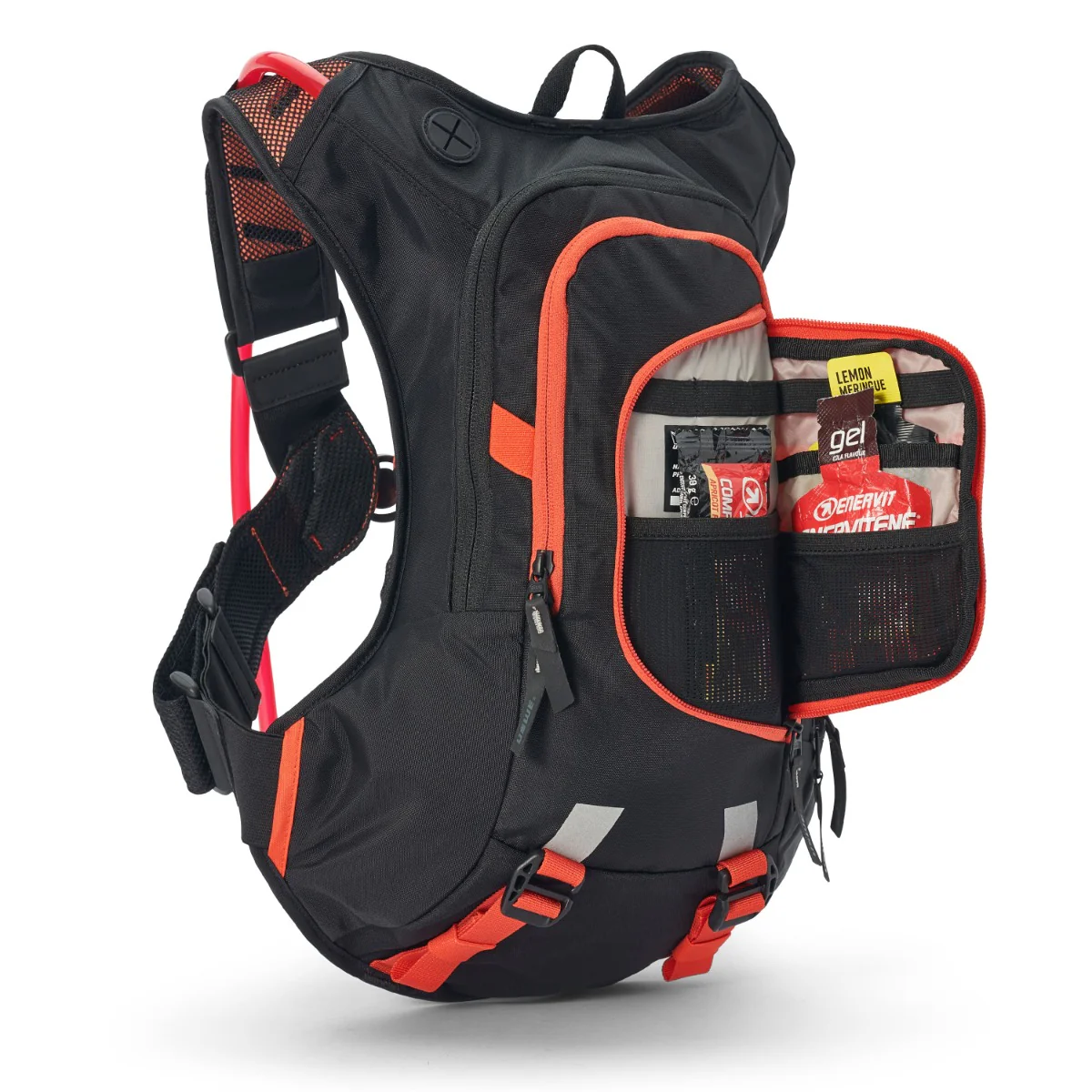 Mochila de Hidratación USWE Hydro 8L Negro Naranjo - Image 3