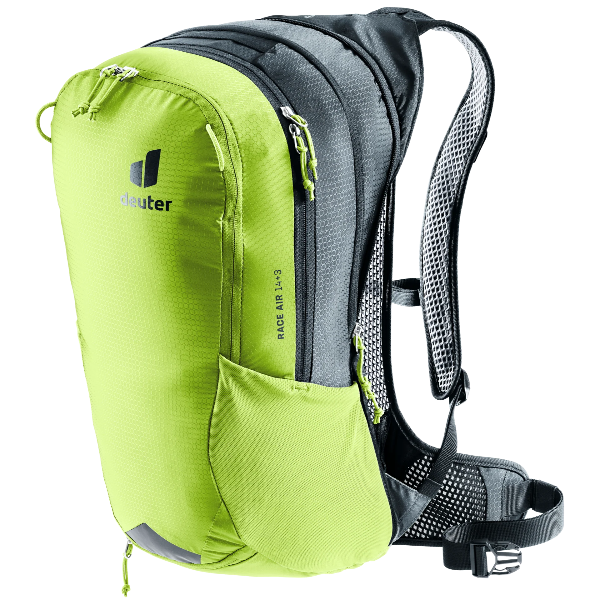 Mochila Deuter Race Air 14+3 Citrus Graphite - Image 3