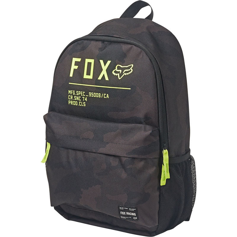Mochila Lifestyle Non Stop Legacy Negro Camo Fox Racing
