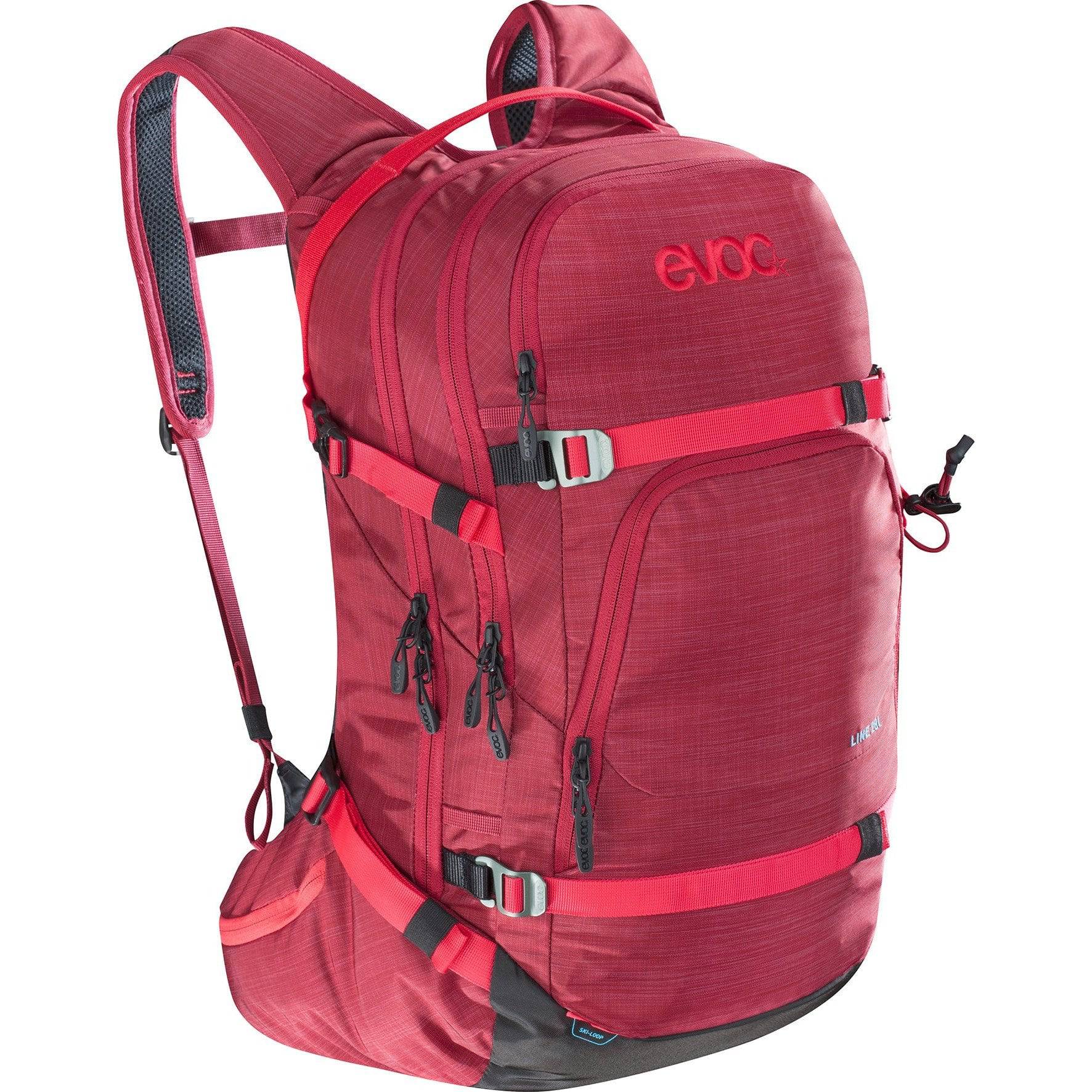 Mochila Nieve Line 28L Header Ruby Evoc