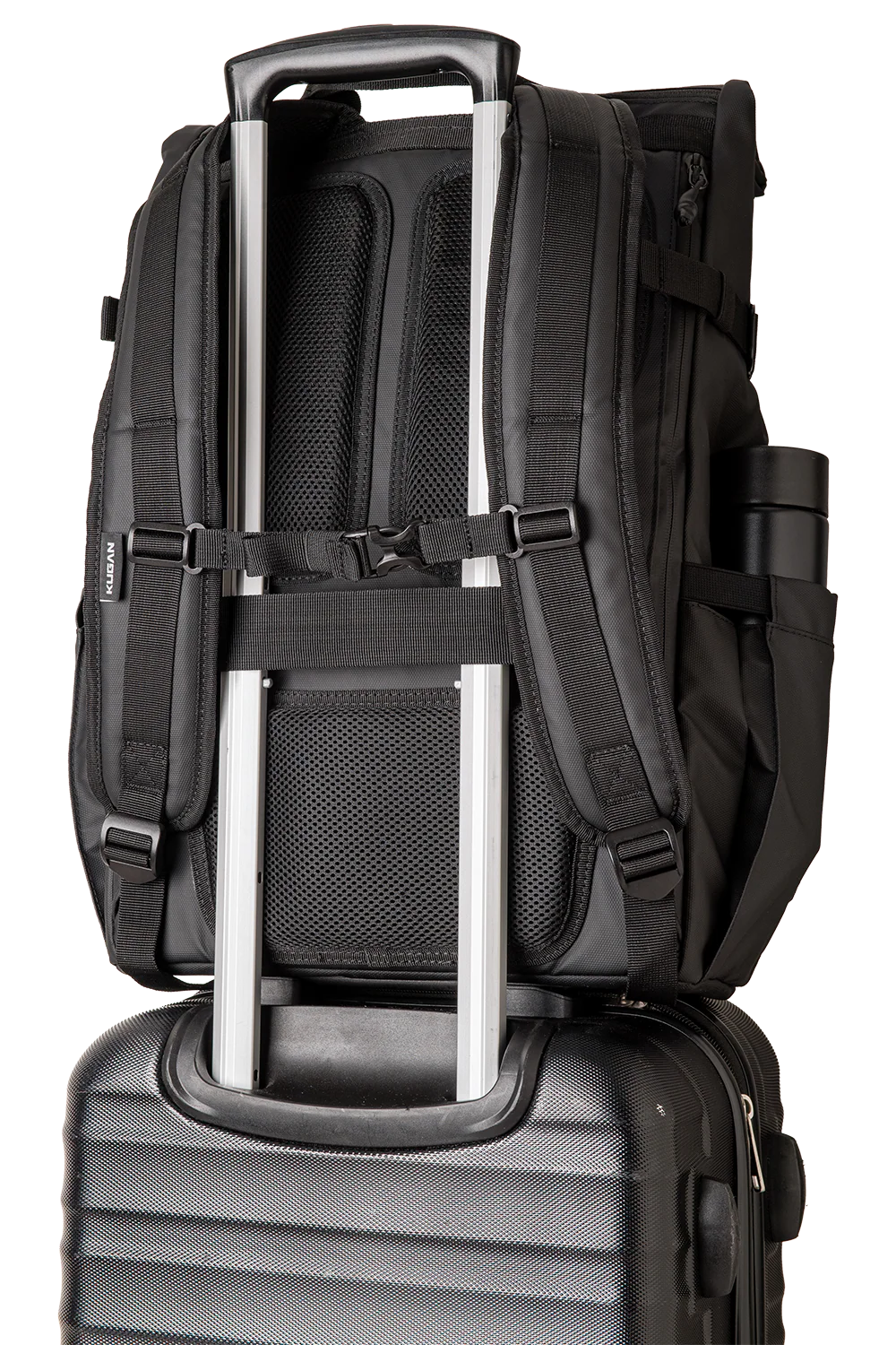 Mochila Roll On Top Carbon Black - Image 6