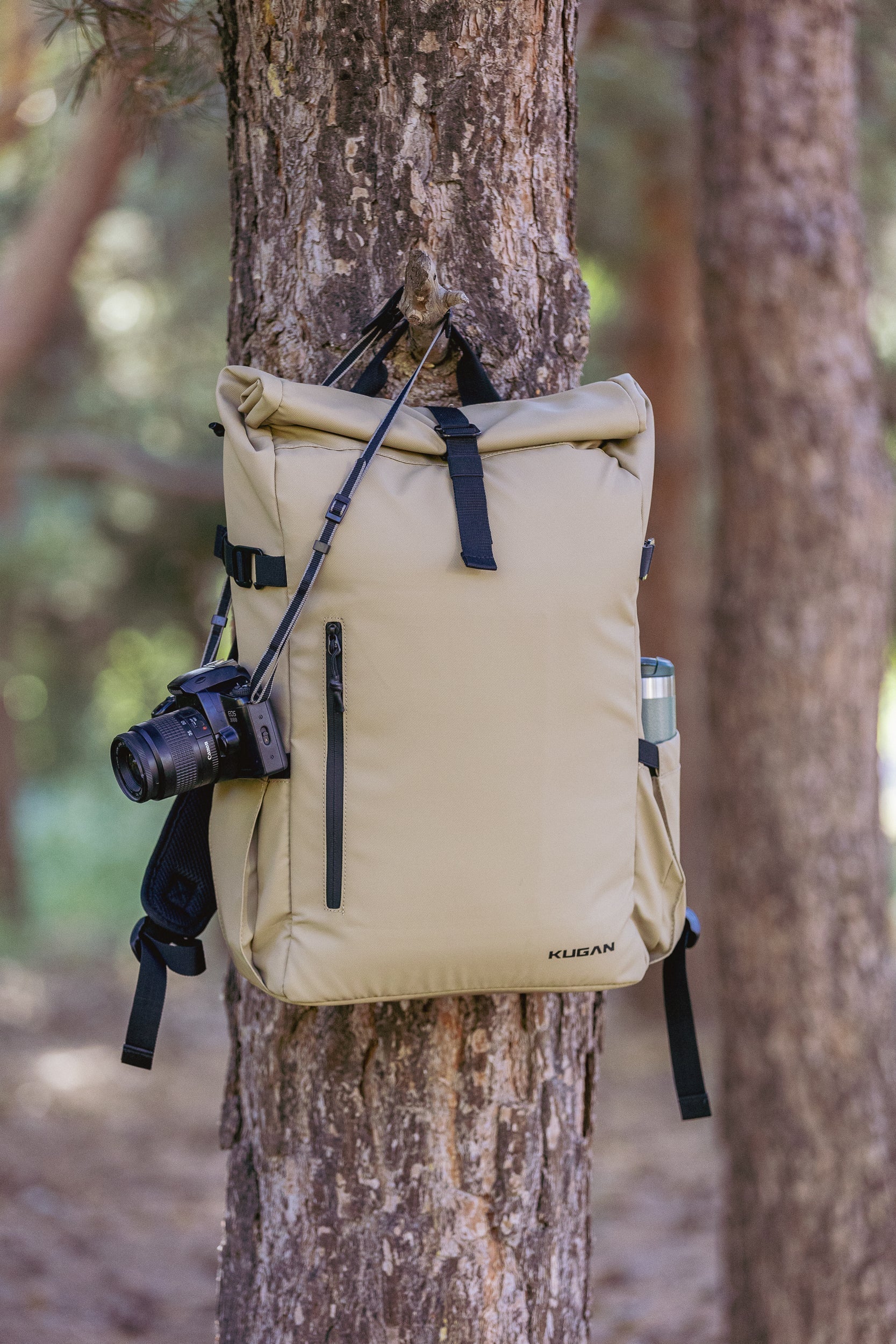 Mochila Roll On Top Desert Sand - Image 10