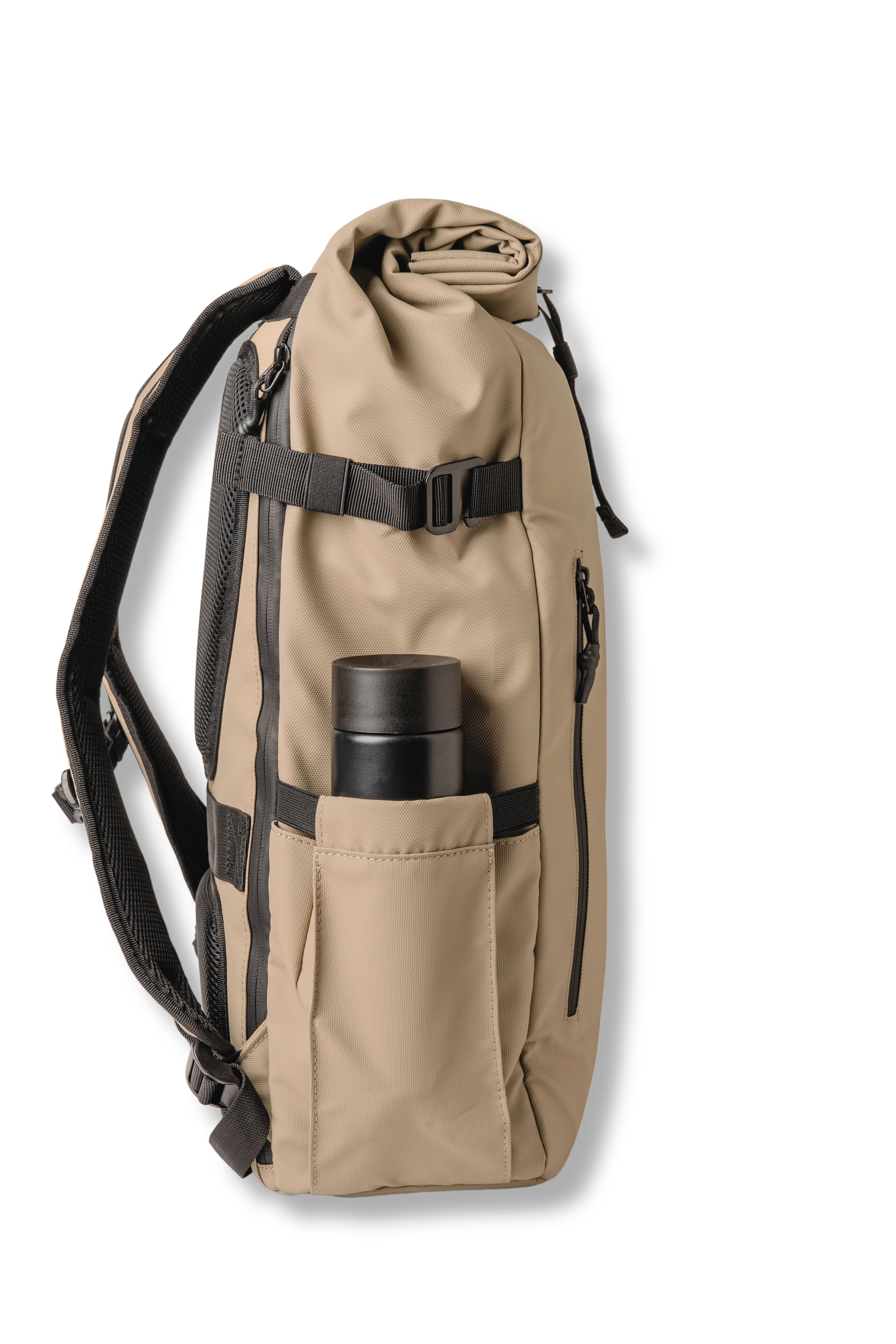 Mochila Roll On Top Desert Sand - Image 3