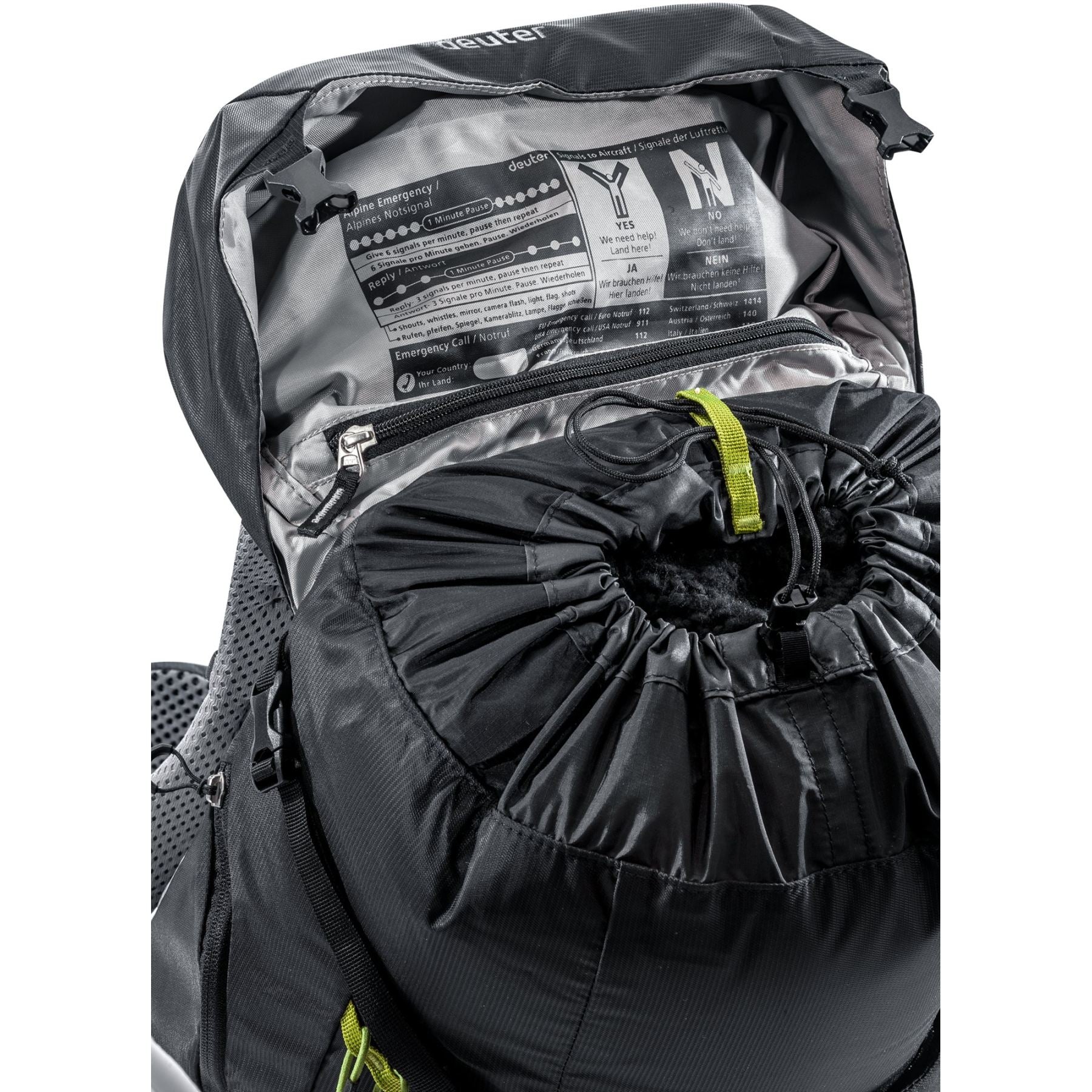 Mochila Trail Pro 36lts Back-Graphite Deuter - Image 3