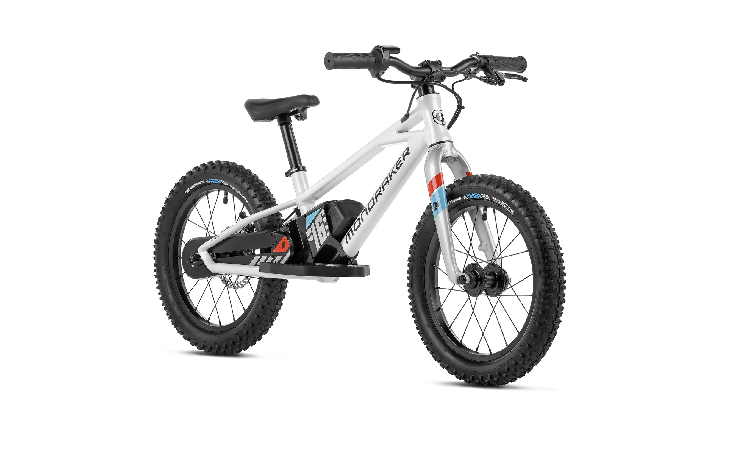 Mondraker Bicicleta Grommy 16" White/Silver 2023 - Image 2