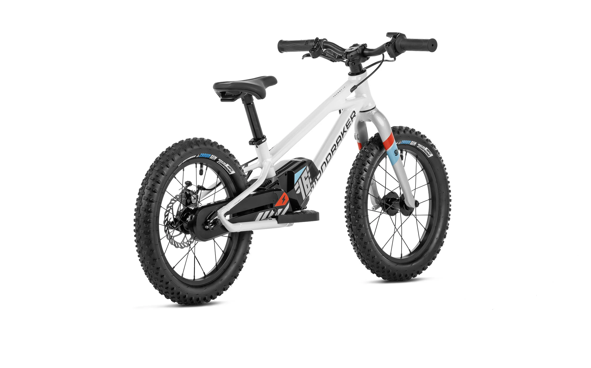 Mondraker Bicicleta Grommy 16" White/Silver 2023 - Image 3